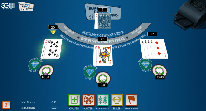 Super Fun 21 Blackjack