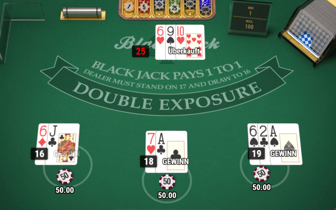 Double Exposure Blackjack
