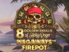 8 Golden Skulls of Holly Roger Megaways