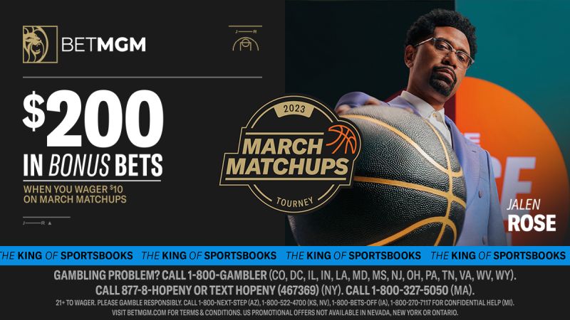 BetMGM Bonus Code Unlocks $200 For Sweet 16 OR $1000 For New Customers - Vimarsana News