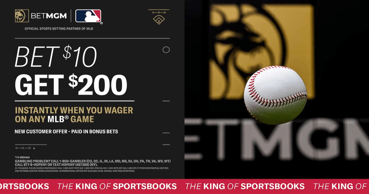 BetMGM Massachusetts Bonus Code - $200 in Bonus Bets for MLB - Vimarsana News