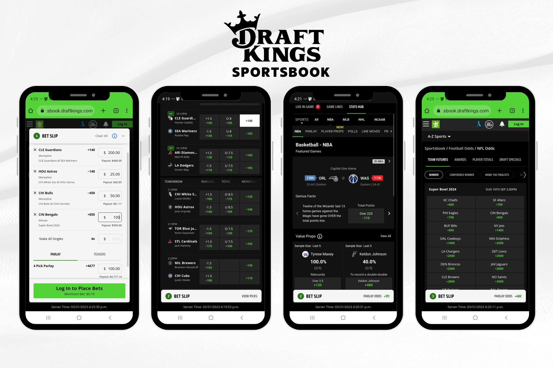 DraftKings Super Bowl Odds 2024 & Best Promos Available