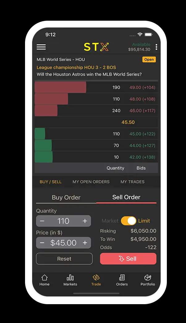 STX Betting Exchange Ontario