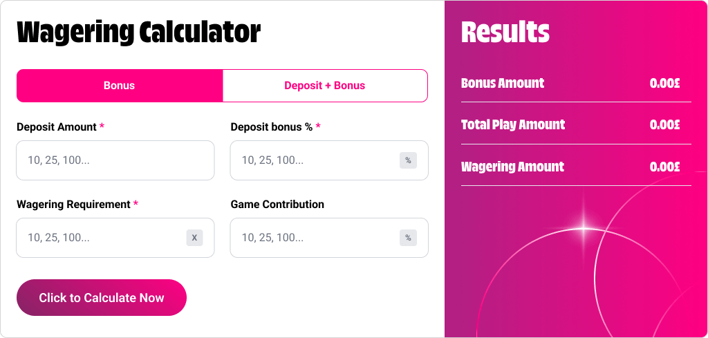 Wagering Calculator