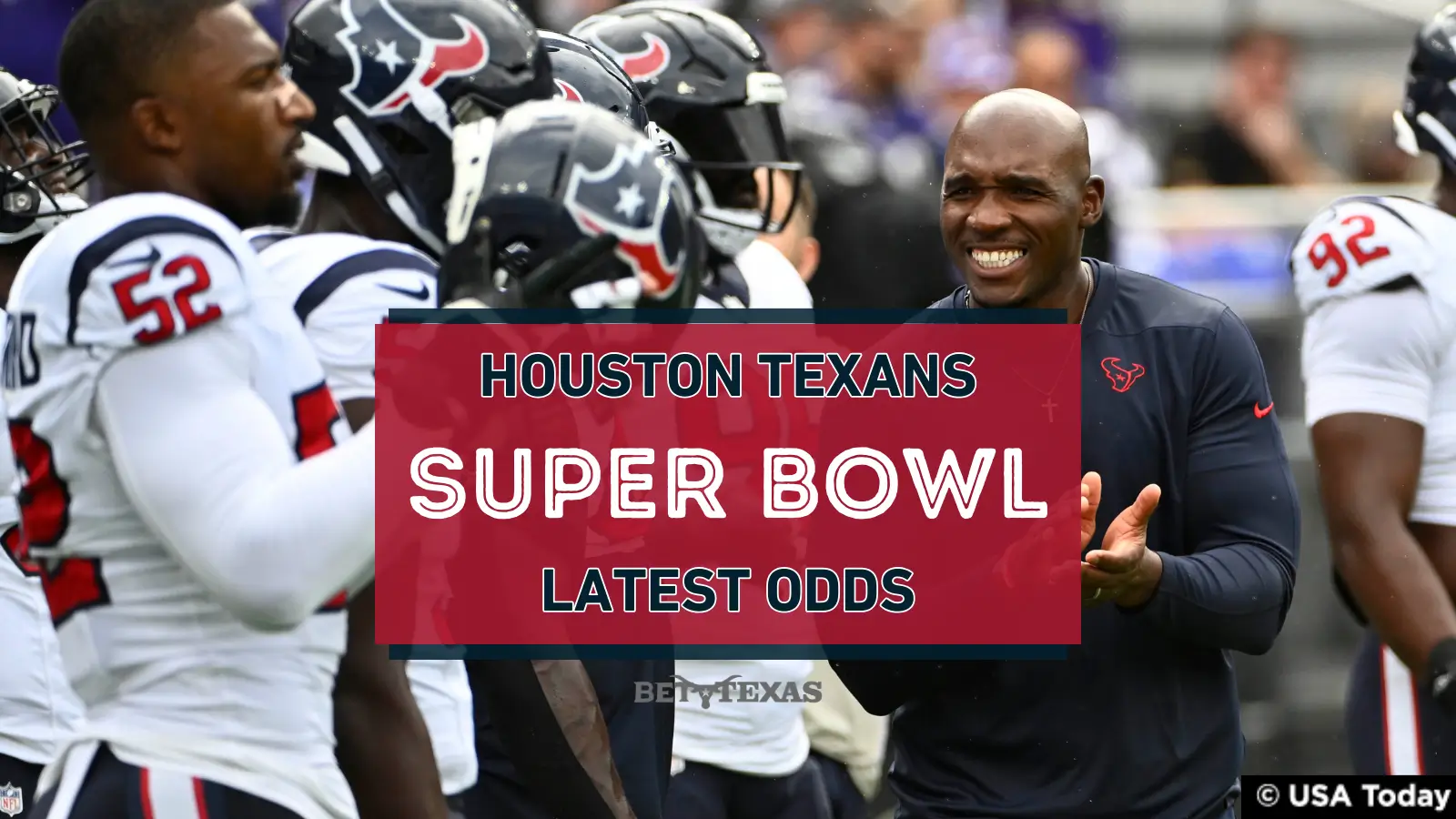 What are the Texans Super Bowl Odds as of Week 4?