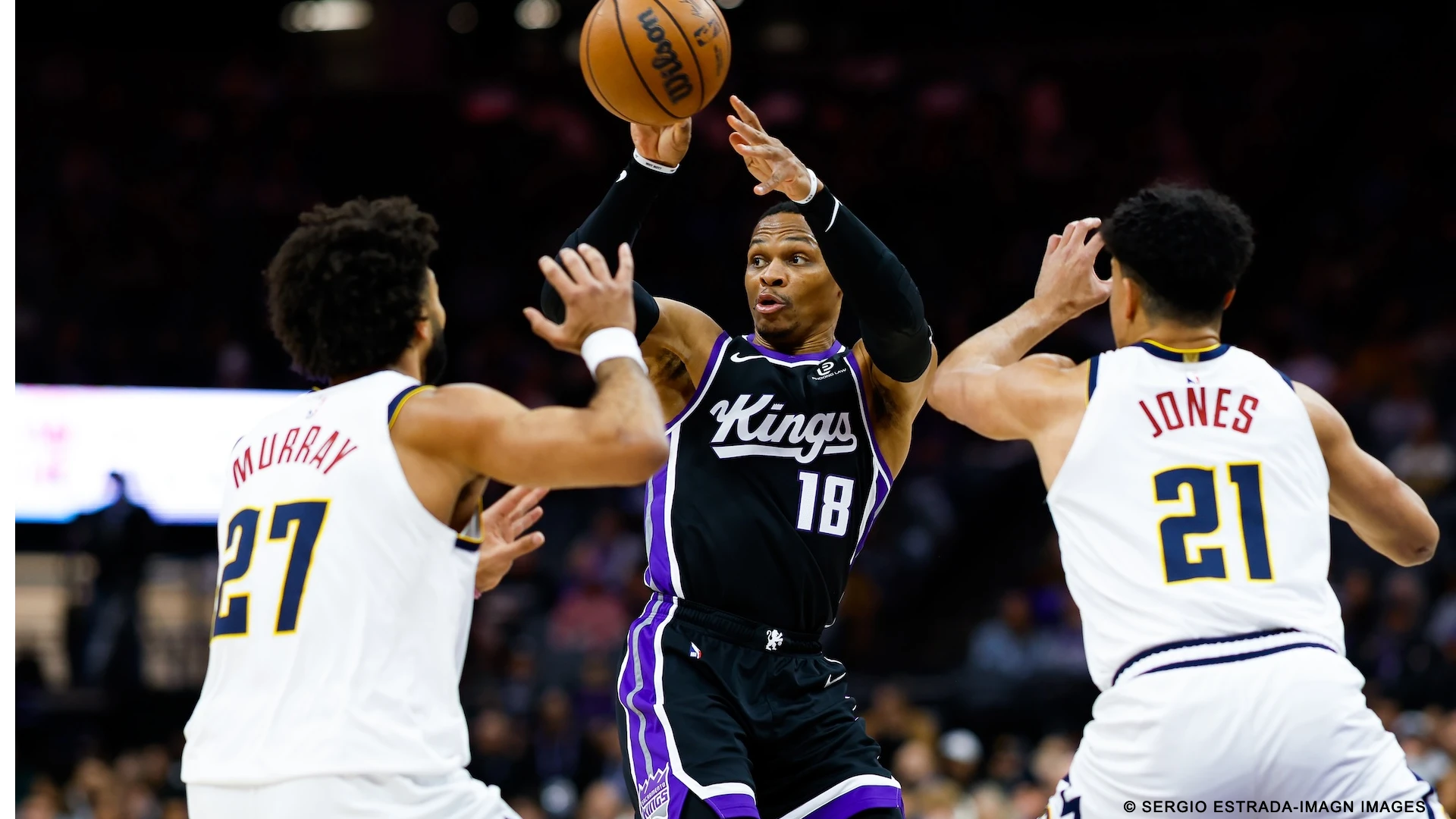 Westbrook takes command of the Kings’ starting five