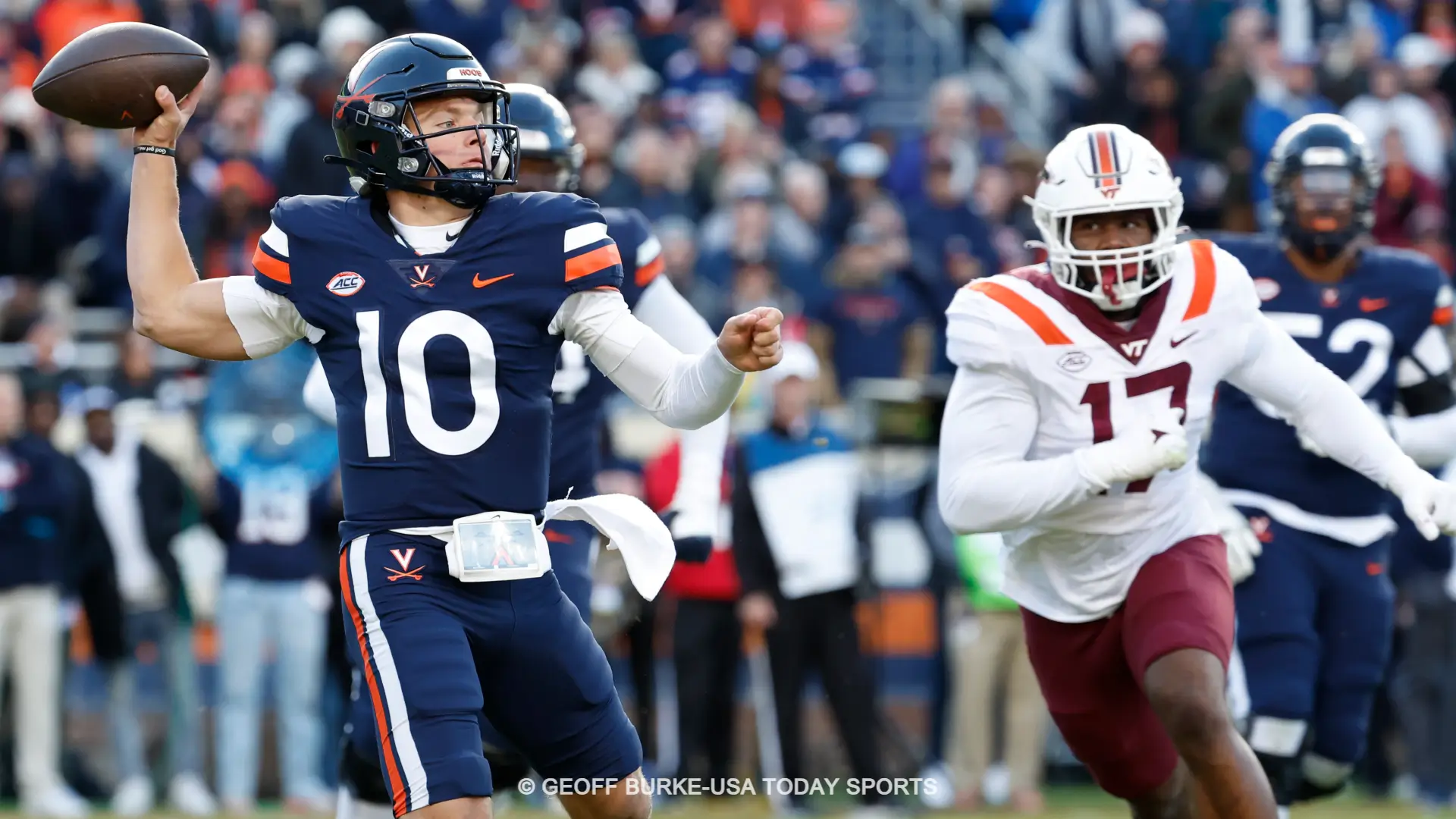 Virginia College Football Betting Virginia vs. Virginia Tech football