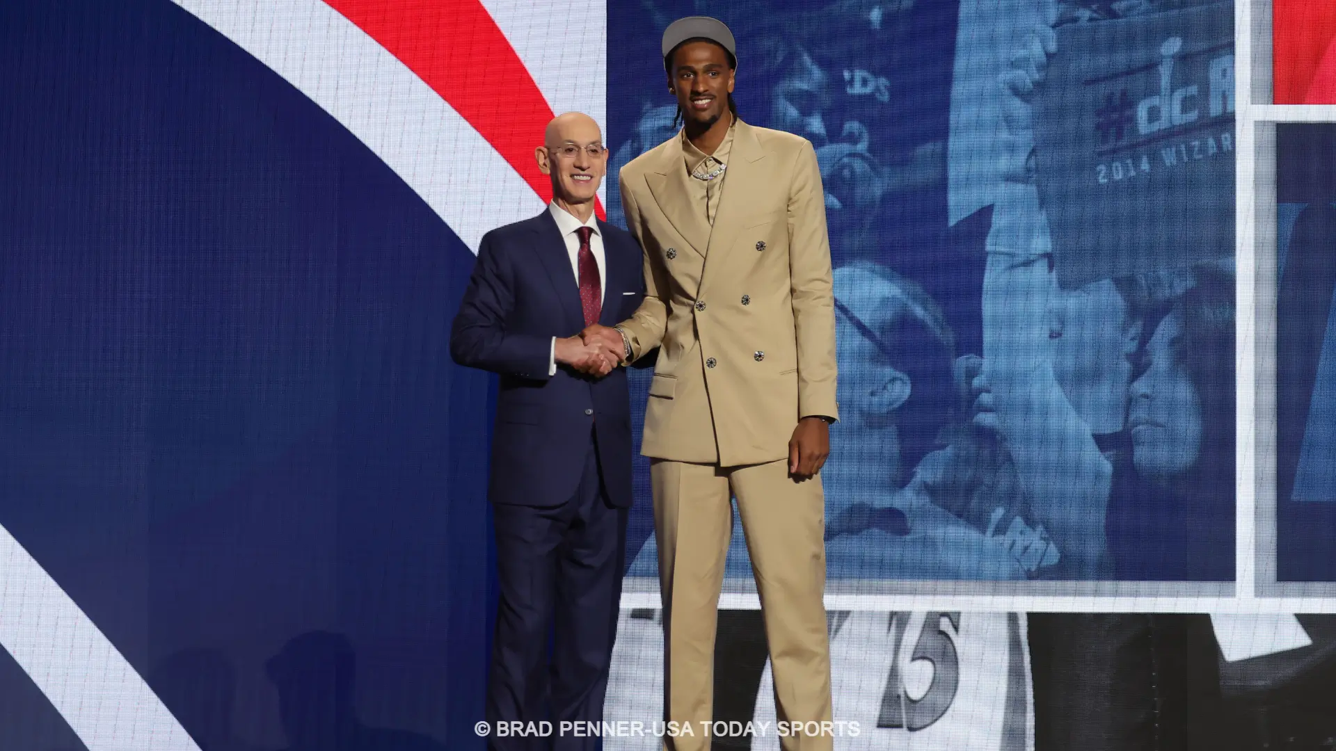 Washington Wizards draftee Alex Sarr