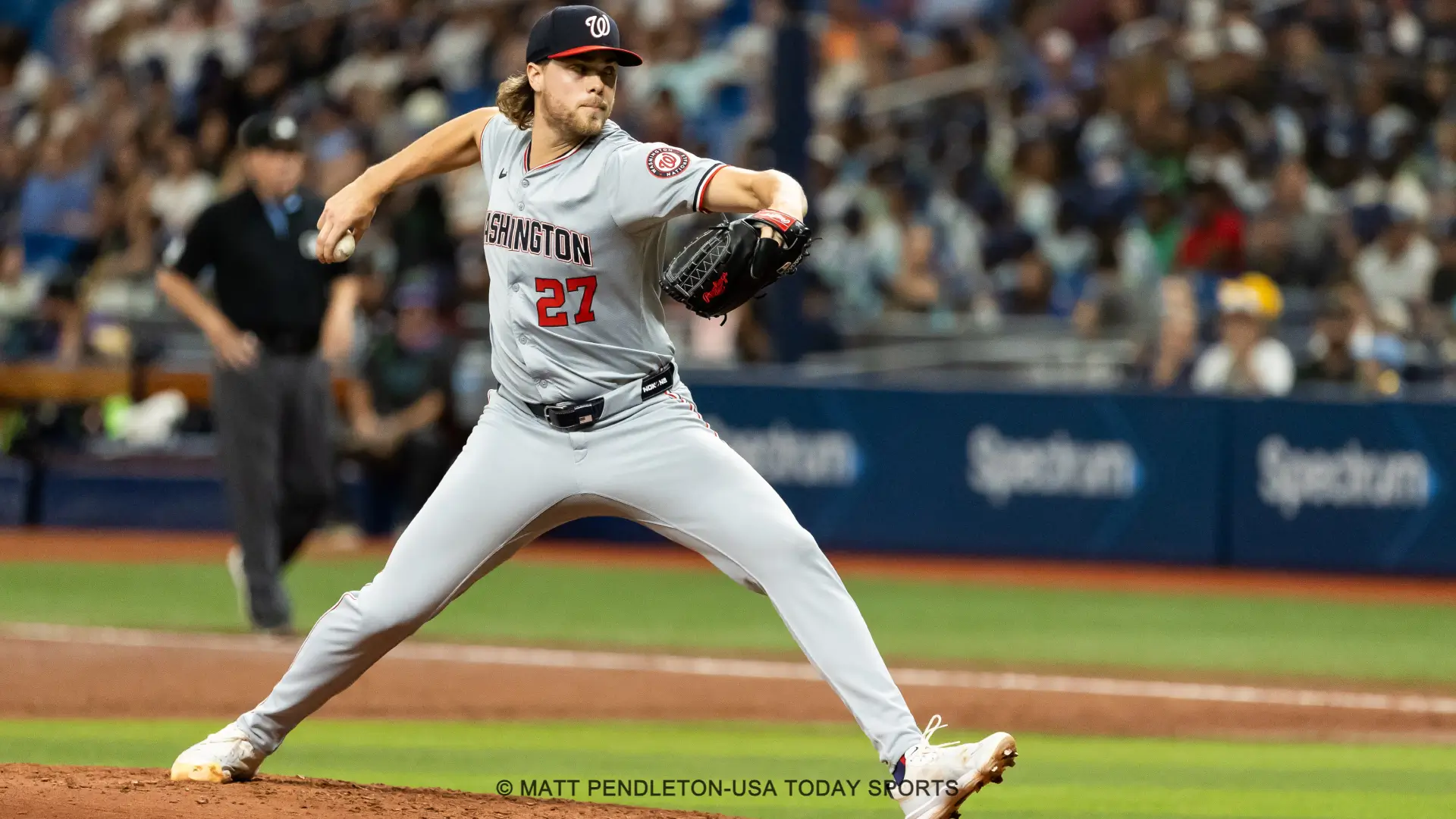 Virginia MLB Betting Washington Nationals pitcher Jake Irvin