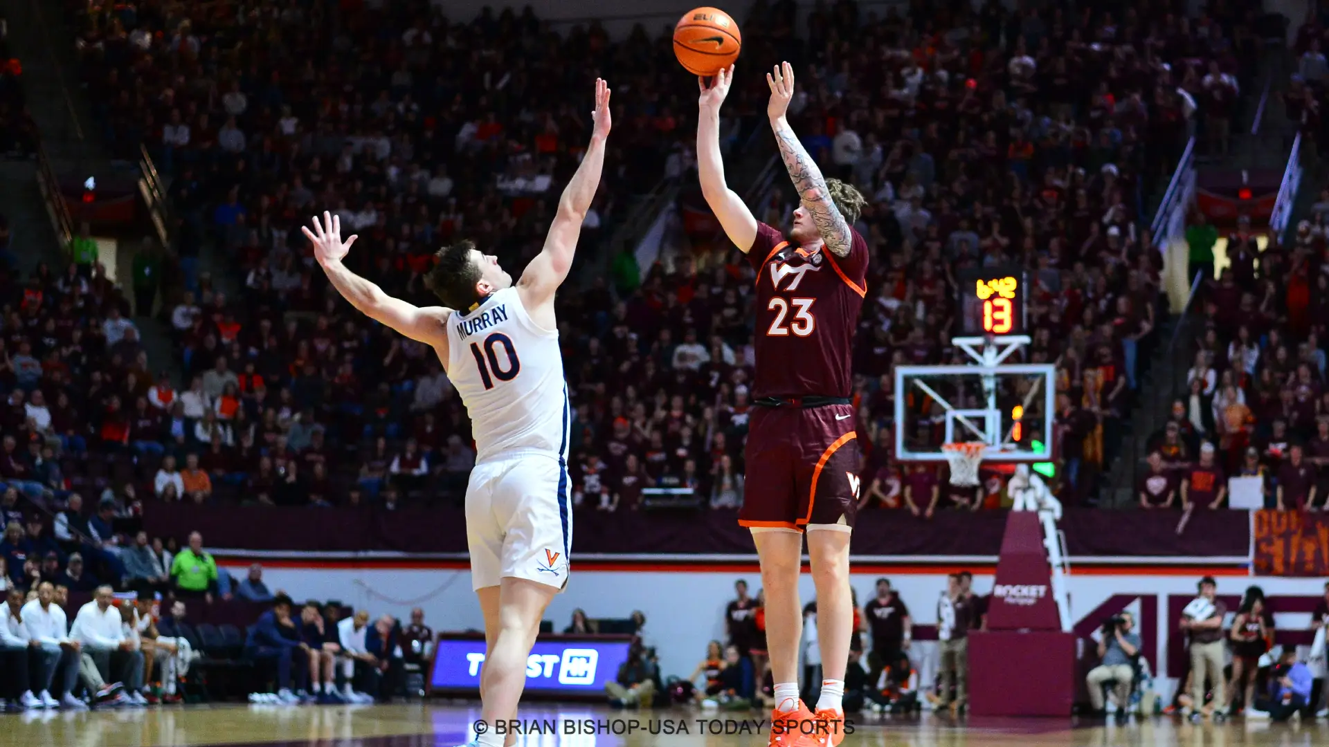 Virginia vs. Virginia Tech basketball
