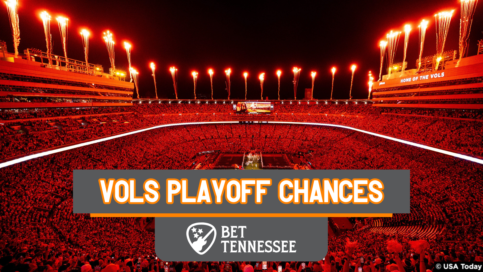 Vols Playoff Chances Tennessee Volunteers head coach Josh Huepel receives trophy