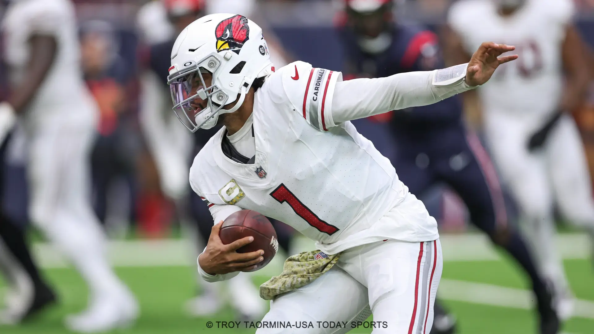 Kyler Murray Fantasy Football Team Names Arizona Cardinals QB Kyler Murray runs