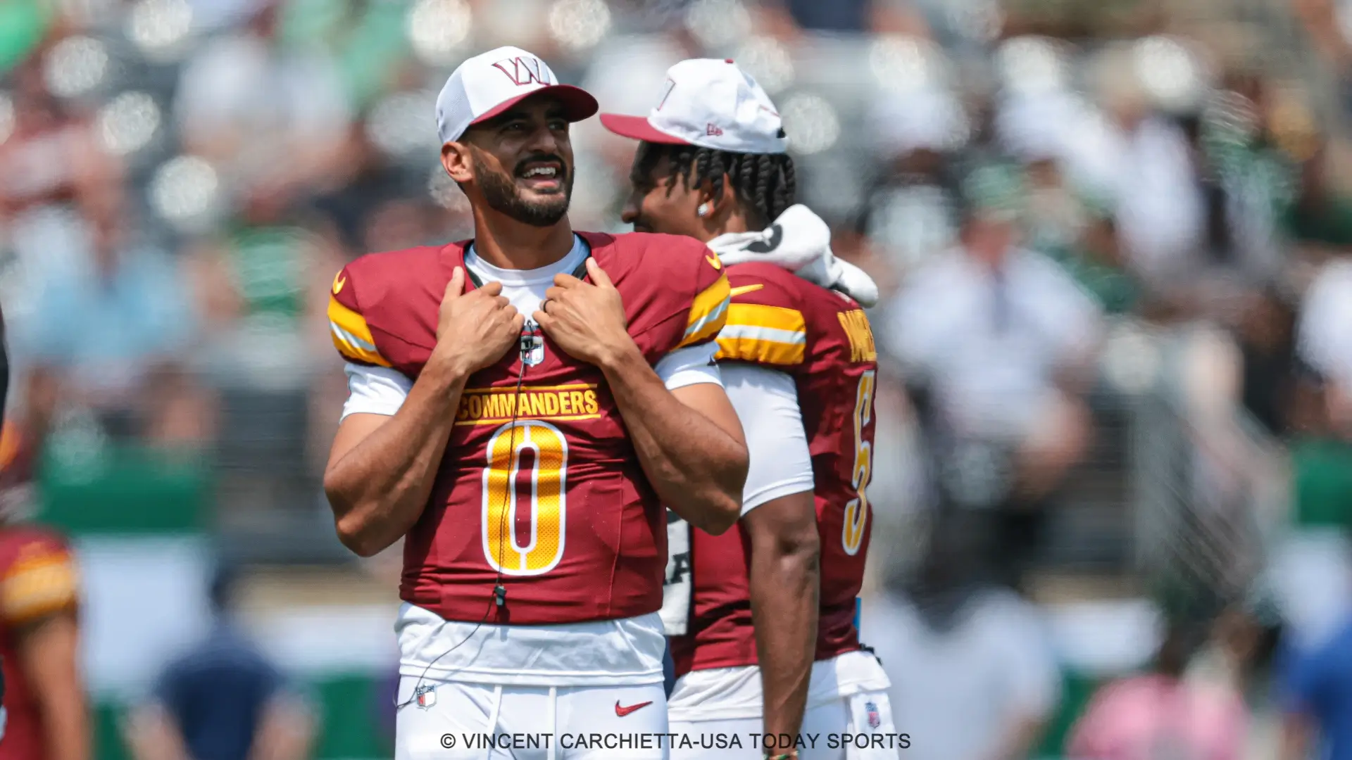 Commanders Injury Report Washington Commanders QB Marcus Mariota