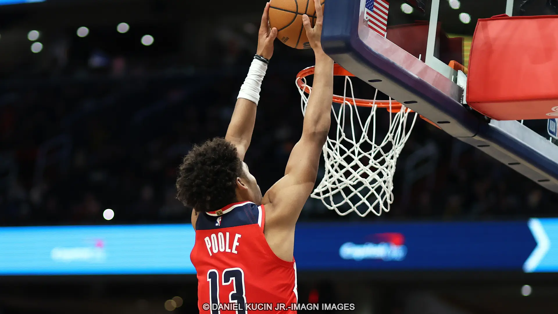 Washington Wizards guard Jordan Poole
