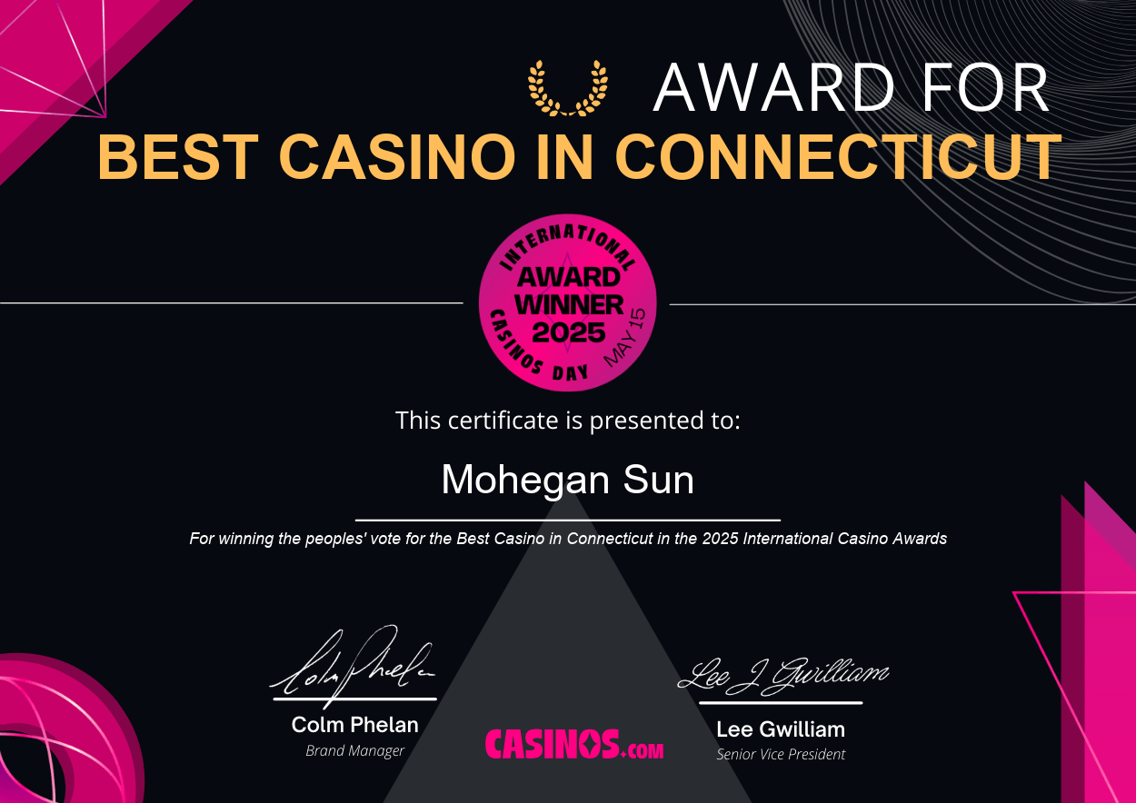 Mohegan_Sun award 2025
