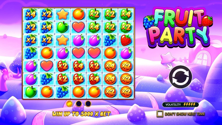 fruit play sloturi cluster pays