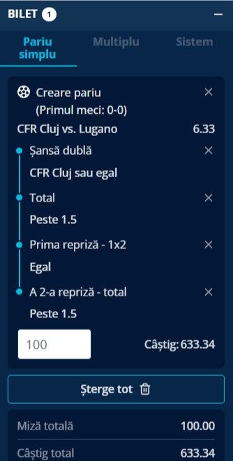 ponturi pariuri cfr lugano