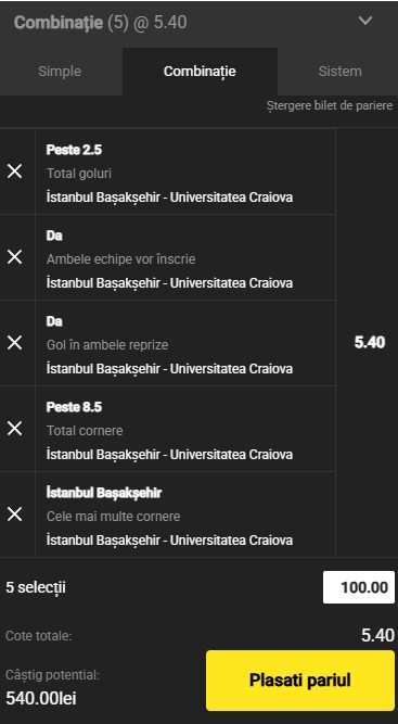 ponturi pariuri trnava vs craiova