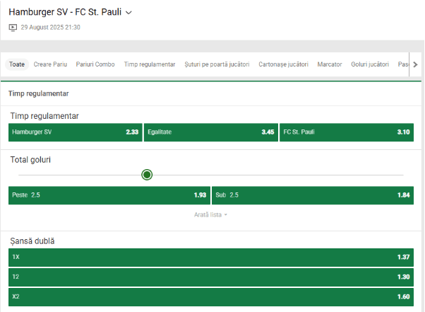 cote pariuri fcsb aberdeen