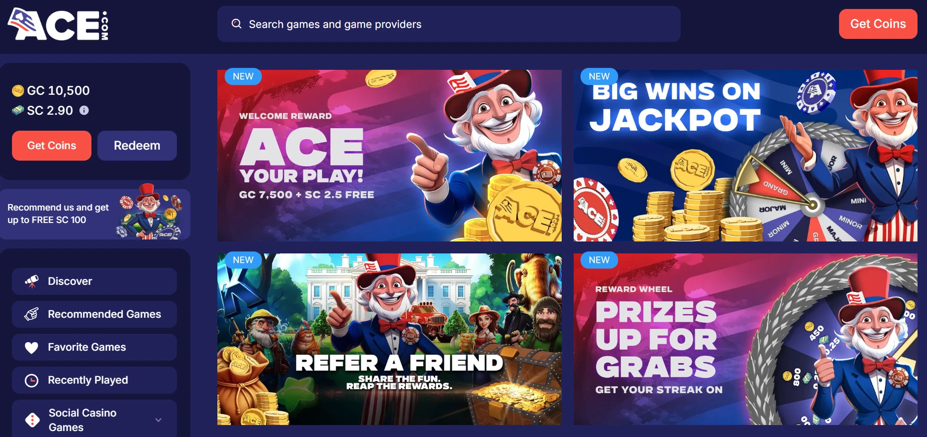 Ace Casino Promotions