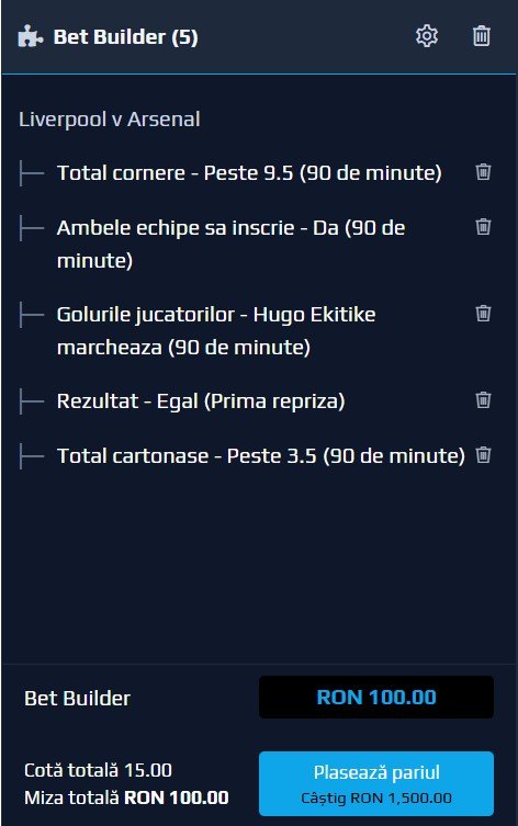 ponturi pariuri liverpool arsenal