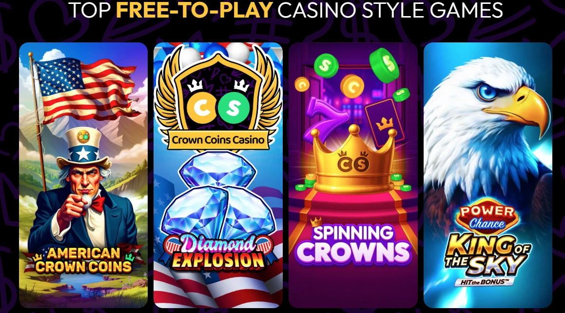 CrownCoins Casino Games