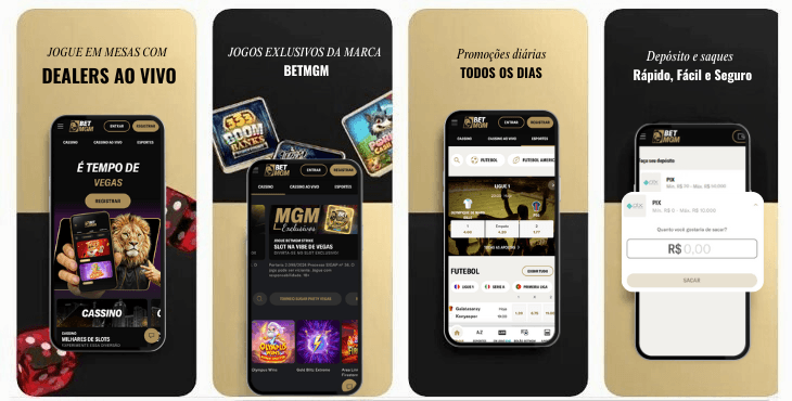 
Melhores cassinos apps BetMGM