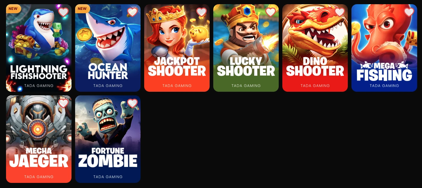 Rolla Casino Fishing Games