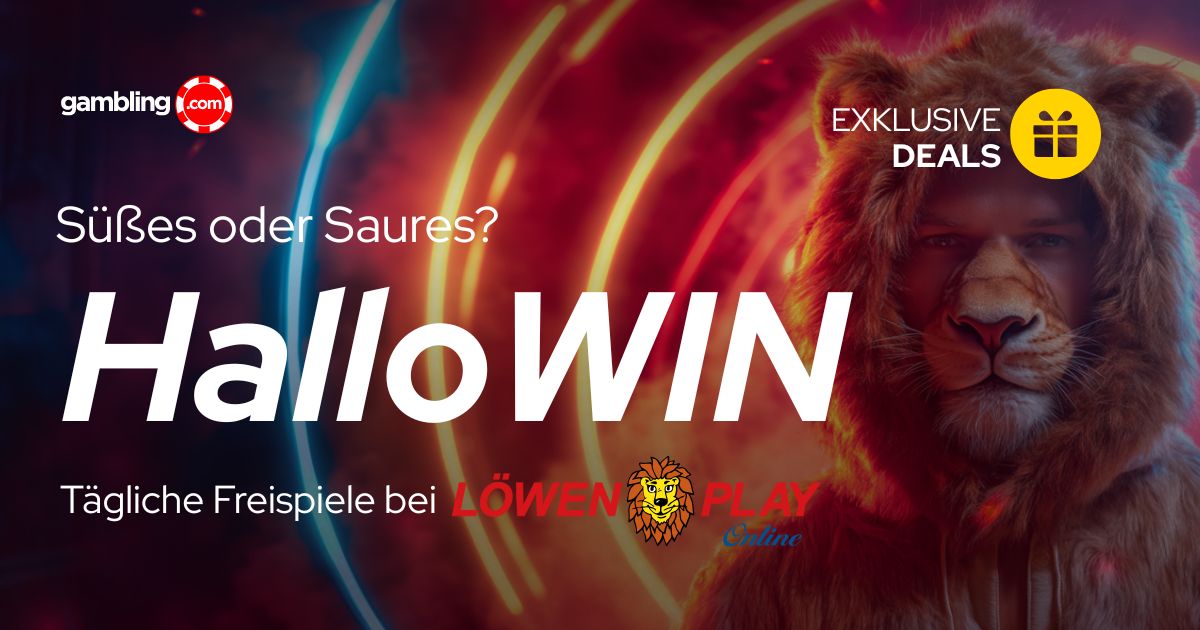 LöwenPlay HalloWIN Woche 2025: Süßes oder Saures mit täglichen Bonus-Überraschungen