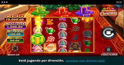 slots de navidad Action Boost Christmas