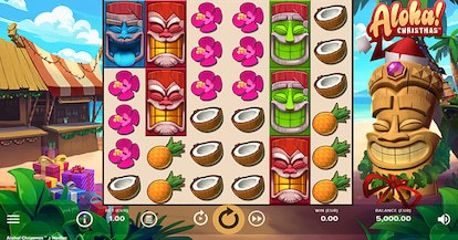 slots de navidad Aloha Christmas Edition