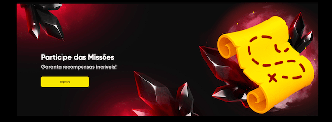 Betboom Cassino com Missões