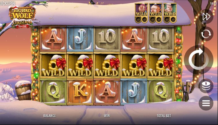 slots de navidad Big Bad Wolf Christmas Special