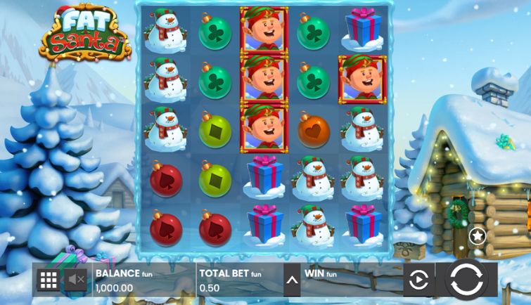 slots de navidad Fat Santa