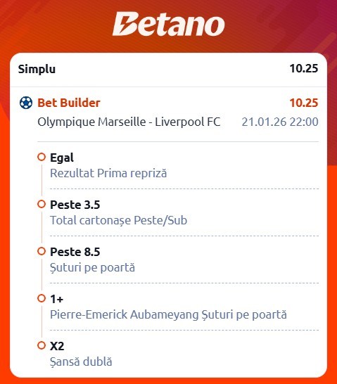 cote pariuri marseille vs liverpool