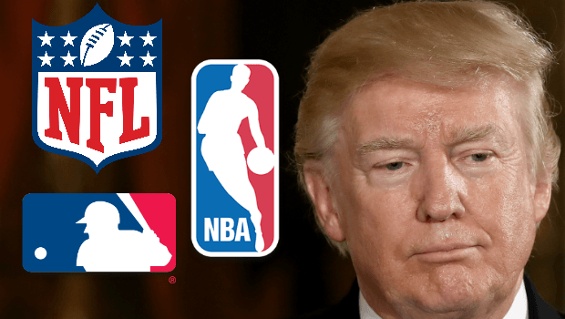 Trump and Major US Leagues Support NJ Sports Betting Ban Trump and Major US Leagues Support NJ Sports Betting Ban