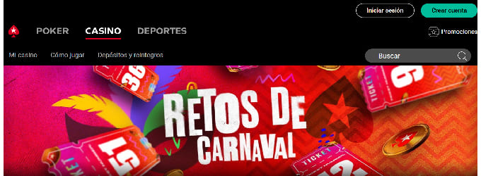 Bono casino carnaval Pokerstars