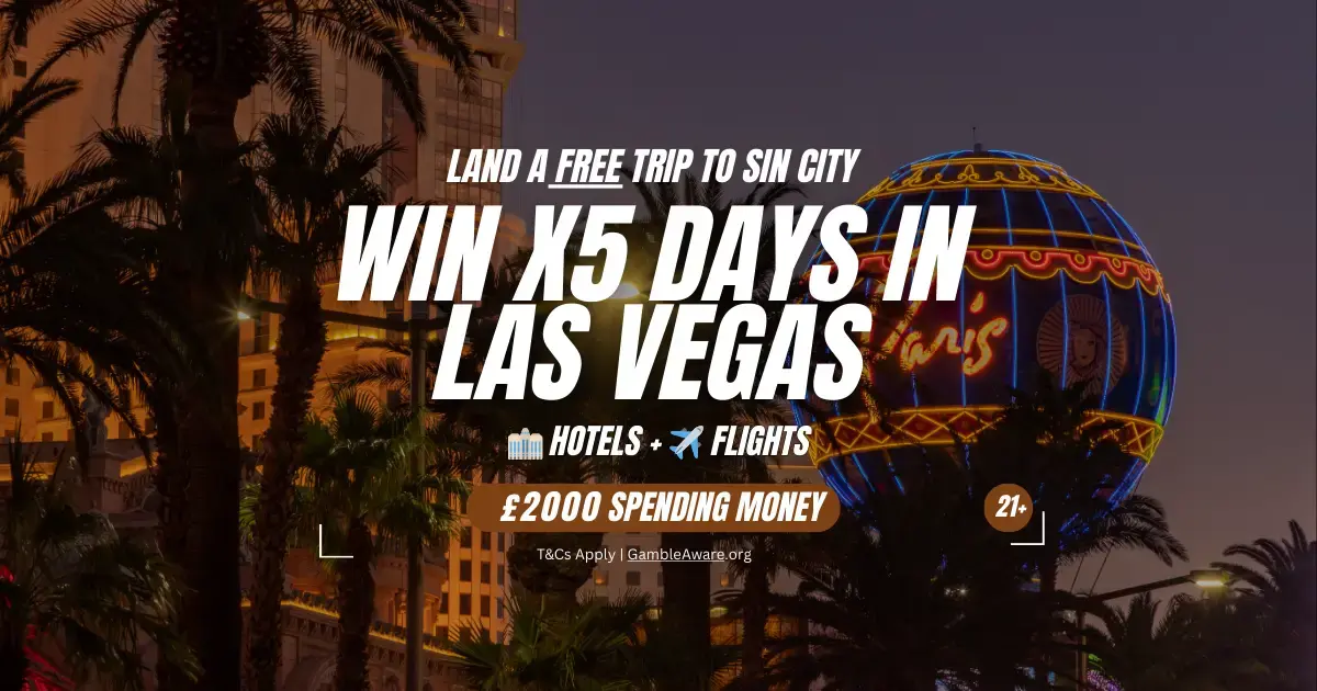 Win A Free Five-Day Trip To Las Vegas For Two!