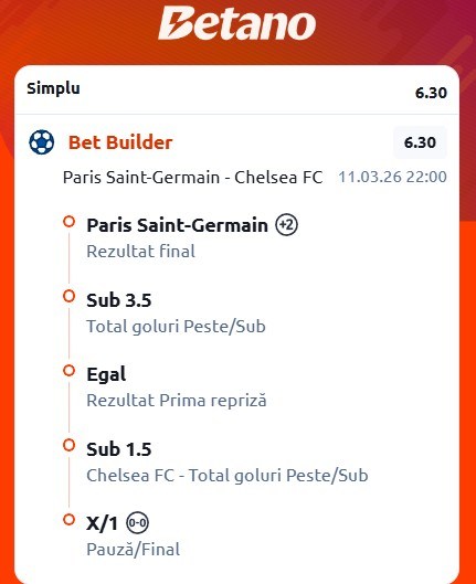 cote pariuri psg vs chelsea