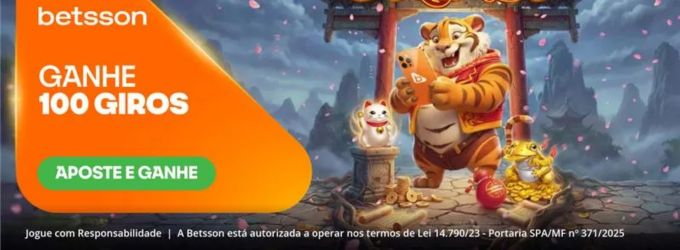 Promoção Tigre Sortudo: ganhe 100 giros
