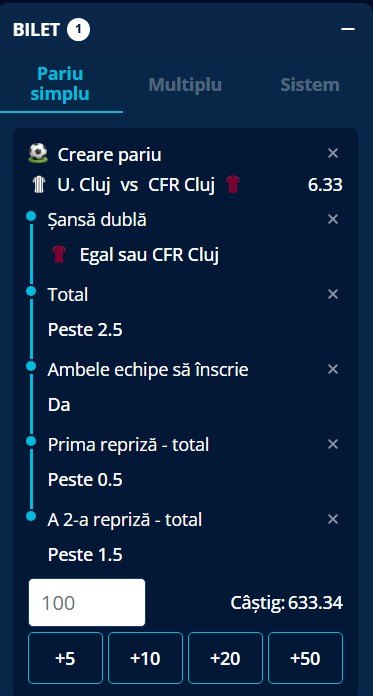 cote pariuri craiova fc arges