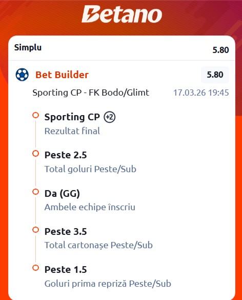 cote pariuri bodo sporting