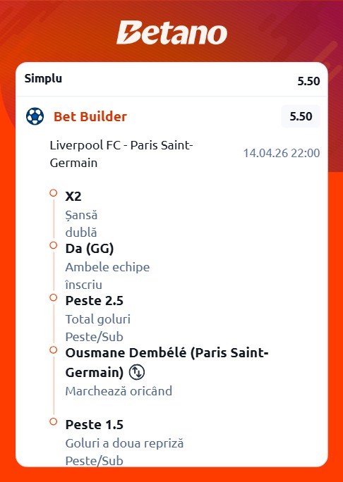cote pariuri liverpool psg 