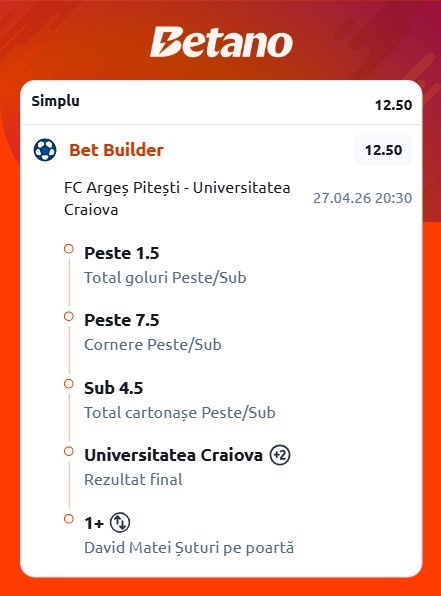 ponturi pariuri arges u cluj