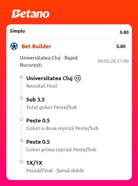 ponturi pariuri u cluj rapid
