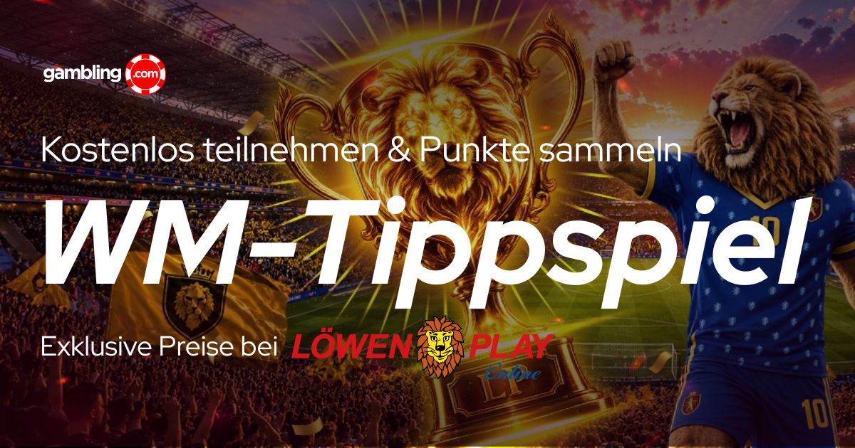Löwen Play WM-Tippspiel 2026: Kostenlos tippen und Preise gewinnen