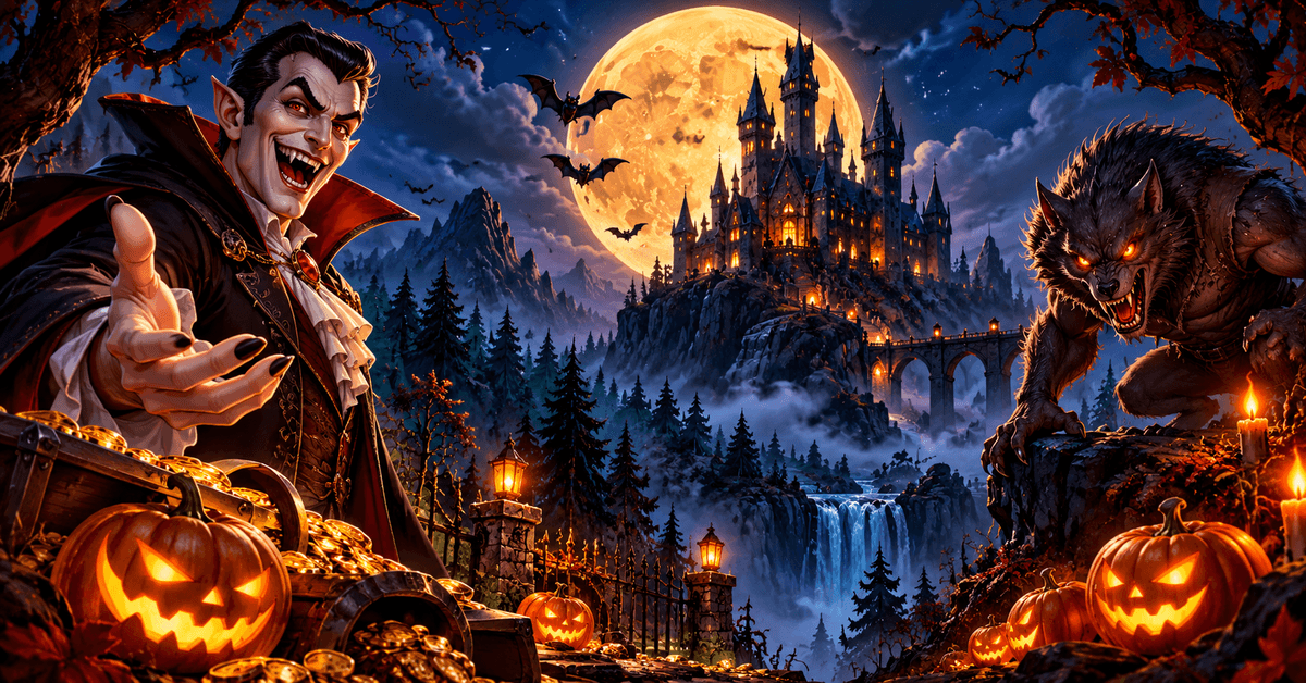 Halloween på casino 2026: Mystiske gaver, forbannede spillehjul og 70 000 kr i premier