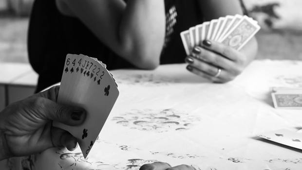 People playing cards
