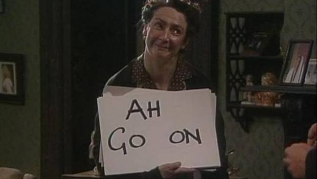 Mrs Doyle, Go On