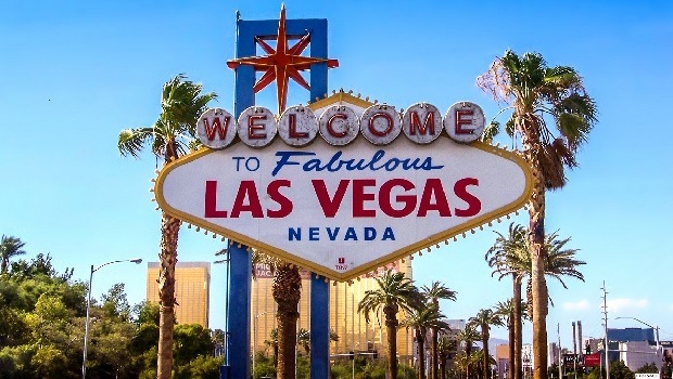 Välkommen skylt Las Vegas